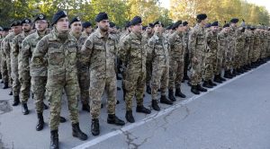 Militari in parata