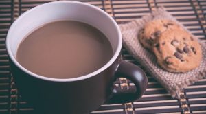 colazione con biscotti