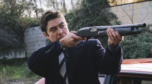 Scamarcio in una scena del film Lo Spietato