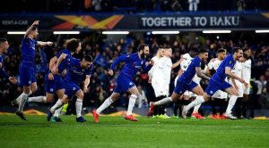 Chelsea festeggia la finale