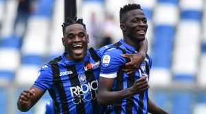 Zapata e Barrow Atalanta