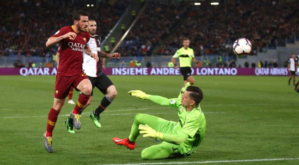 Gol di Florenzi in Roma Juve