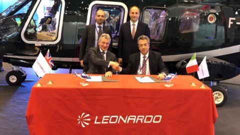 Leonardo, elicotteri: con Sloane rinnovo contratto in UK
