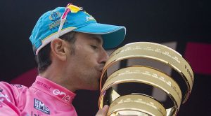 Il ciclista italiano Vincenzo Nibali