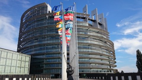 Sediul Parlamentului European la Strasbourg