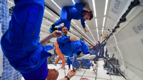 Astronauts for a day: flying in zero gravity with ESA – VIDEO