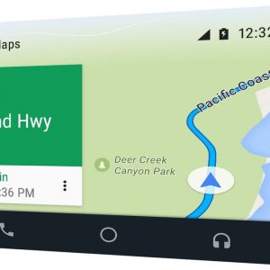 「Android Auto」の反トラスト十字線での Google