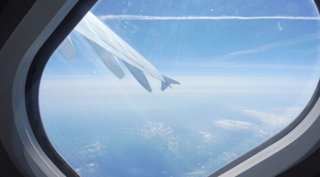 Ascent during a parabolic flight