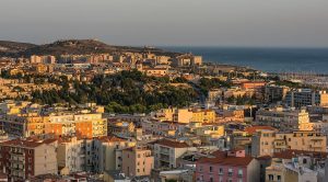 Panorama di Cagliari capoluogo della Sardegna