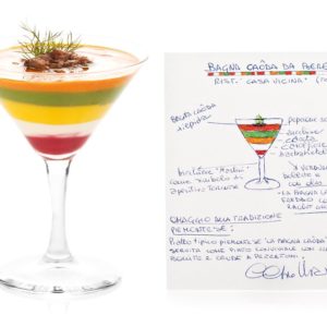 Das Rezept von Claudio Vicina: Bagna Caoda zum Trinken mit künstlerischer Note