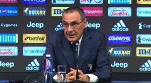 Maurizio Sarri, allenatore Juventus