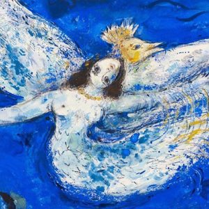 Marc Chagall und seine Geschichte: fliegende Kühe, umarmte Liebende und Geigen