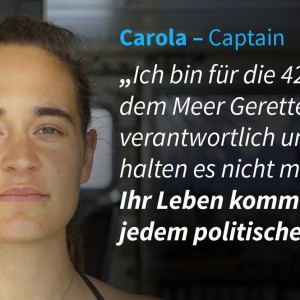 Carola Rackete serbest: Yargıç tutuklamayı iptal ediyor. Salvini'nin Gazabı