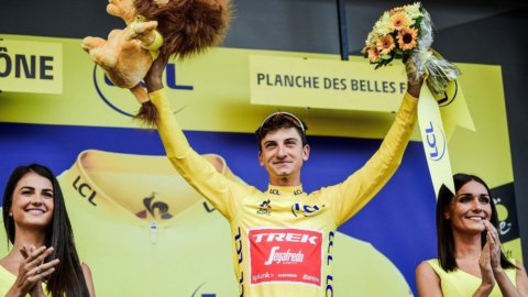Tour: maillot amarillo Ciccone, Nibali decepciona