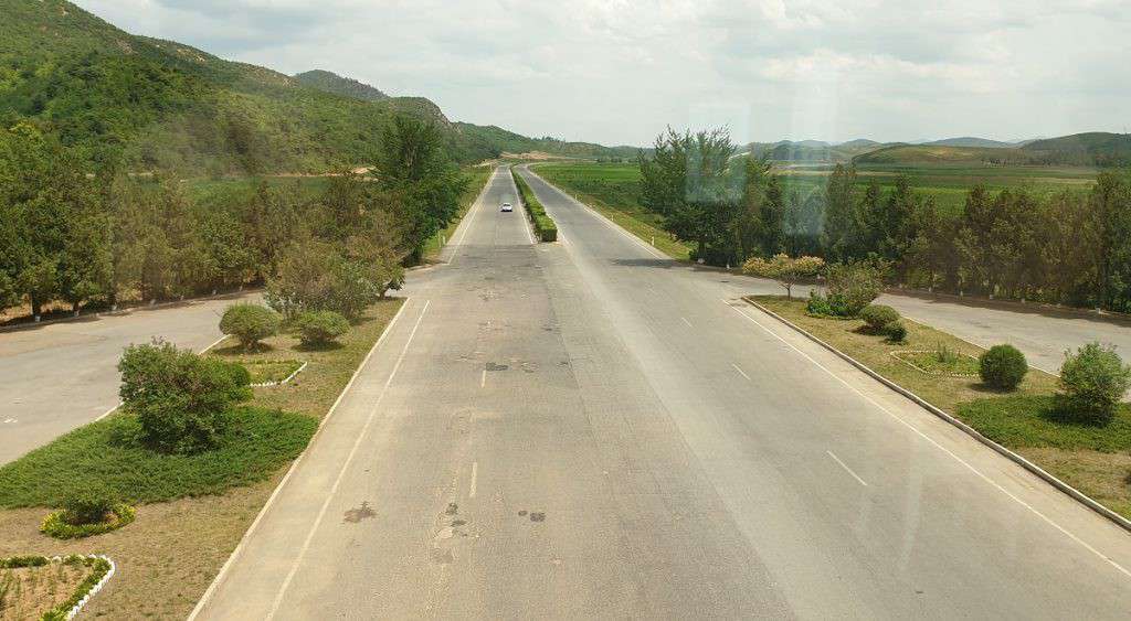 Autostrada in Nord Corea