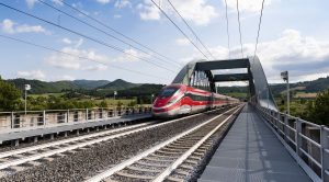 Frecciarossa in corsa