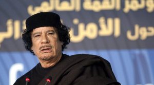 Muhammar Gheddafi dittatore Libia