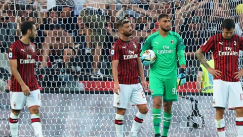 Milan e Roma steccano la prima, grande Lazio, stasera debutta l’Inter