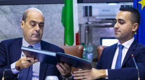 Nicola Zingaretti e Luigi Di Maio