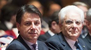 Giuseppe Conte e Sergio Mattarella