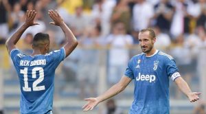 Chiellini in Parma-Juve