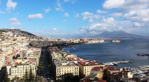 Una panoramica di Napoli