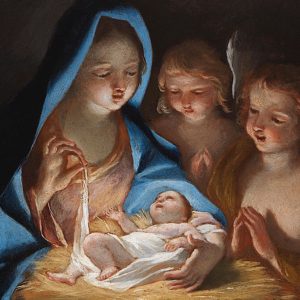 BIAF: Bezauberndes und unveröffentlichtes „Madonna mit Kind und zwei Engeln“ von Giovanni Lanfranco