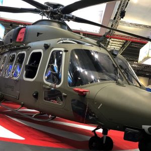 No London Air Show Leonardo apresenta o helicóptero de última geração