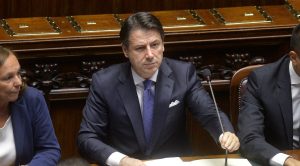 Il Premier Giuseppe Conte alla Camera