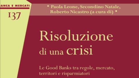 Banche tra salvataggi e crisi: un libro di Nicastro