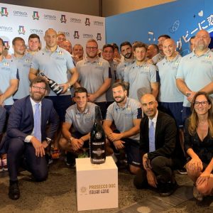 Piala Dunia Rugby, Cattolica mempromosikan persahabatan Italia-Jepang