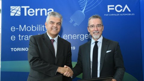 Terna y FCA: están en marcha las pruebas en coches eléctricos y en la red