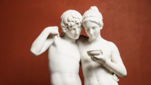 Scultura di Canova Amore e Psiche