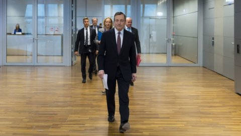 Draghi, despedida del BCE: "Qe empieza el 1 de noviembre"