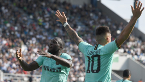 Lautaro e Lukaku all'Inter