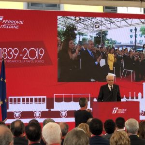 Ferrovie dello Stato празднует 180-летие Неаполя-Портичи