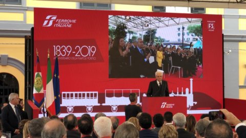 Ferrovie dello Stato celebra los 180 años de Nápoles-Portici