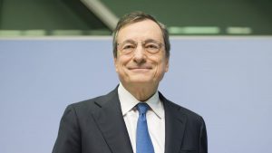 Mario Draghi presidente uscente Bce