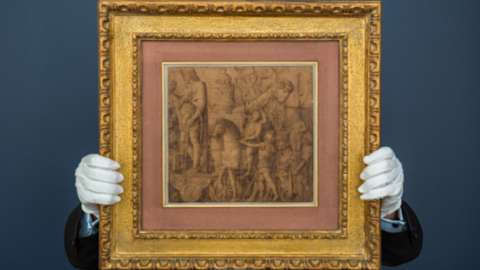 Sotheby's: Andrea Mantegna এর একটি পুনঃআবিষ্কৃত অঙ্কন নিলামের জন্য প্রস্তুত