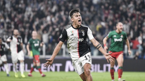 Champions : la Juve tremble puis fête avec Dybala, Atalanta ko