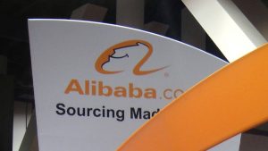 Logo nella sede di Alibaba