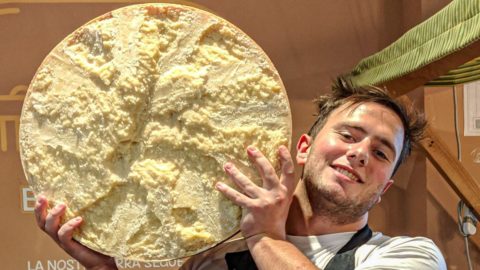 Malandrone, o Parmigiano Reggiano DOC de 120 meses