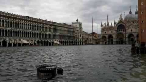 Venecia, nueva alarma: 70% del centro histórico inundado