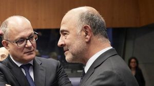 Pierre Moscovici e Roberto Gualtieri
