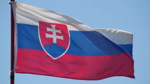 La bandiera della Slovacchia