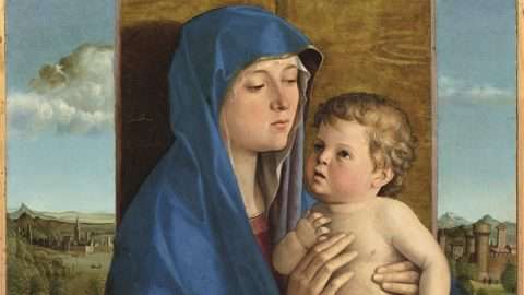 Madonna de Bellini alojada en el Rascacielos Intesa Sanpaolo