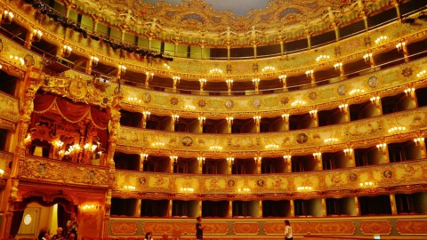 GESCHAH HEUTE – Venedig, Teatro La Fenice: der erste Brand vor 183 Jahren