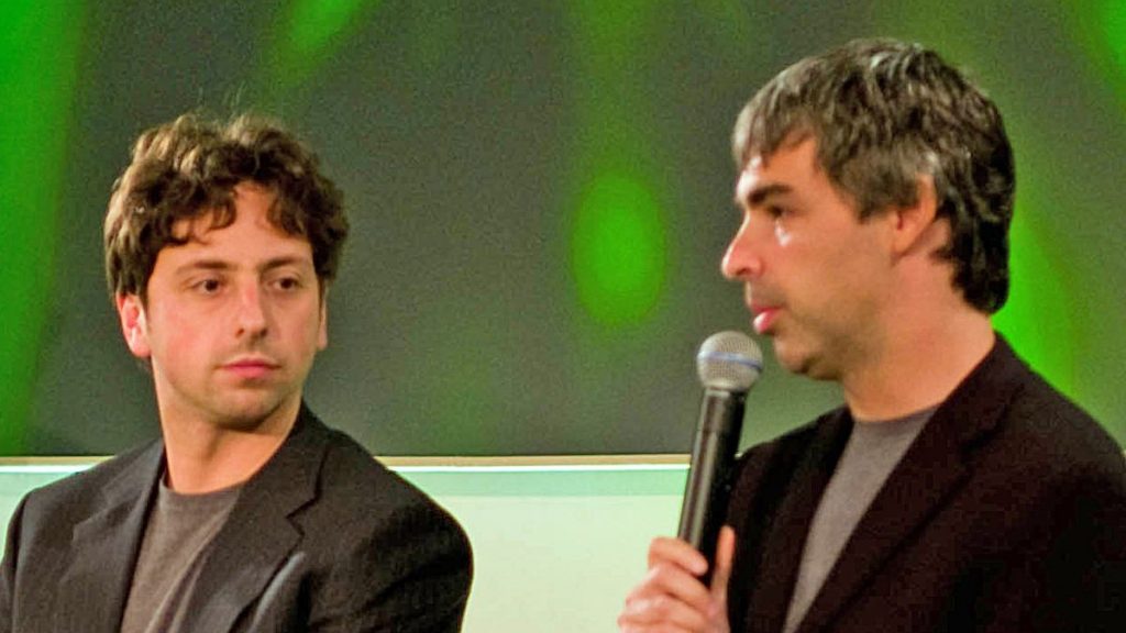 Larry Page dan Sergey Brin