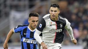 Inter Juve Ronaldo e Lautaro