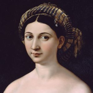 "Fornarina" Raphael di Palazzo Barberini selama 3 hari